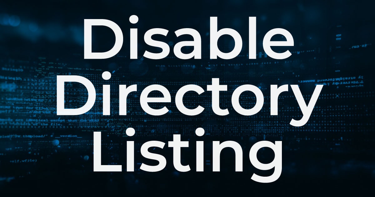 disable-directory-listing-web-servers