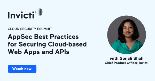 AppSec Best Practices for Securing Cloud-based Web Apps and APIs
