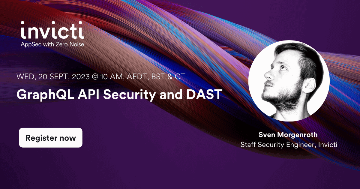 GraphQL API Security and DAST